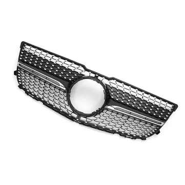Diamant Sort Frontgrill Til Mercedes Benz GLK X204 GLK250 GLK350 2013 2014 2015