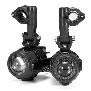 Motorcykel LED-ekstraforlygter af aluminiumslegering i anden generation til sikker kørsel Fleklampe til BMW R1200GS ADV F800G