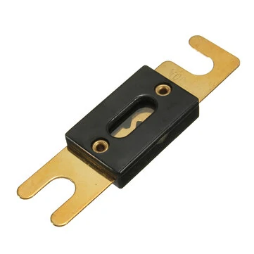 Bil Stereo Audio ANL Sikring Guld Belagt 80A 100A 150A 200A 300A 350A 400A 500A AMP
