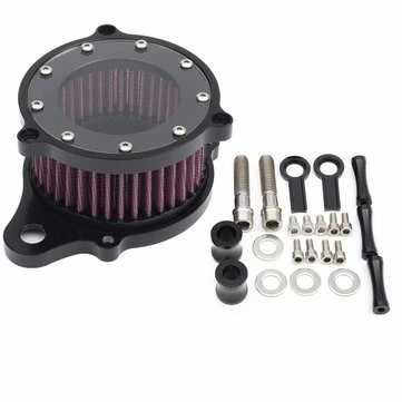 Motorcykel Luftrenser Indtagsfilter System Aluminium Til Harley-Davidson Sports XL 883 1200 2004 2005 2006 2007 2008 2009 2010 2011 2012 2013 2014 2015