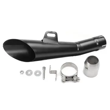 51 mm Udstødningssystem Lyddæmper Rør til Yamaha YZF R6 04-17 Rustfrit stål GP Universal