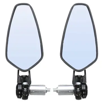 Par 7/8 tommer Motorcykel Bagspejl Bar Tilbehør Aluminium Side Universal