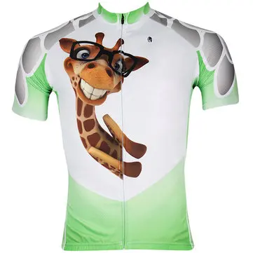 Herre kortærmet cykeltrøje åndbar hurtigtørrende fuld lynlås cykel- og scooter-shirts