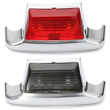 Bagfender Tillæg Tip LED Lys Til Harley Flhtcu Ultra Classic Electra Glid