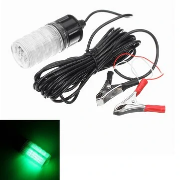 12V LED Undervands nattelys til fiskeri Crappie Shad Blæksprutte Bådlampe