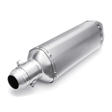 38mm-51mm Aluminiumsmotorcykel Udstødningspotte Med Lyddæmper Universal
