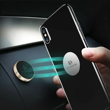 FLOVEME Magnetisk Biltelefonholder Klistermærke Mount Stand Multifunktionel til Bilens Instrumentbræt Væg Skrivebord