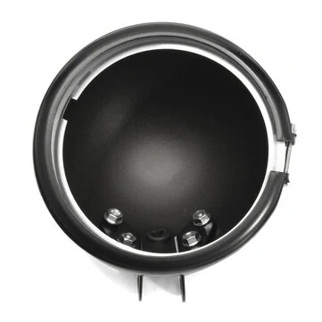 5,75 tommer LED-forlygte kabinetmonteringsbeslag Sort