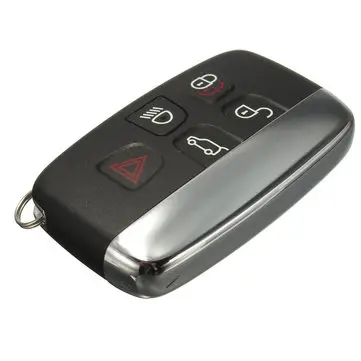 5 Knaps Remote FOB Key Case Shell til LAND ROVER LR4 Range Rover Sport Evoque