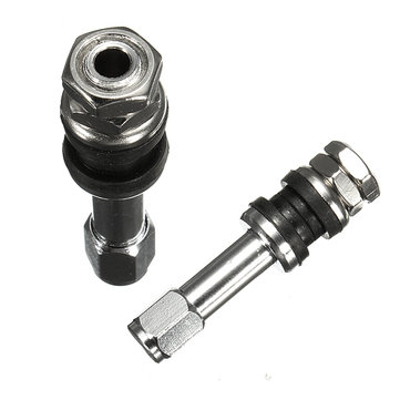 Racing Hjul Sort Forged Aluminium Ventil Stænger Hætte