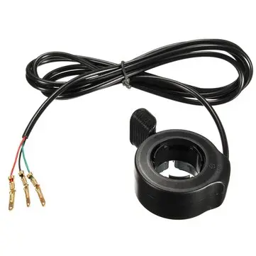 Universal 7/8 tomme Tommelfinger Gasgreb til E-Bike Elektrisk Cykel Scooter 3 Ledninger