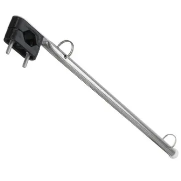 39 cm rustfri stål maritim flagstang skinne montering til både