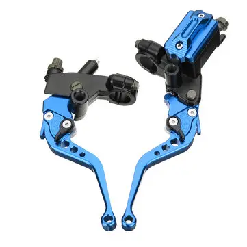 7/8 tommer CNC Universal Motorcykel Bremse Kobling Hovedcylinder Håndtag Sæt Reservoir