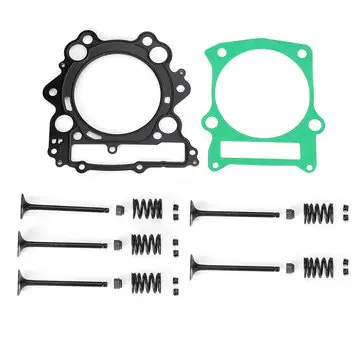 Luftcylinderpakning Indtagsudstødning Ventilfjederkit til Yamaha Raotor 660R YFM660R 4X4 2001-2005