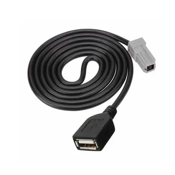 Bil USB MP3 CD AUX Input Interface Adapter Audiokabel til Toyota Camry RAV4 Corolla