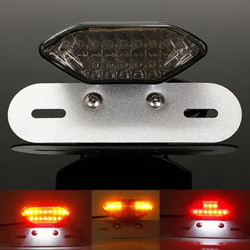 12V 16LED motorcykel Quad ATV bremse baglys nummerplade