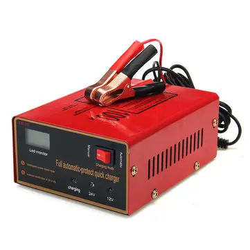 12/24V 10A 140W Bil Motorcykel Blysyrebatteri Oplader Fuldt Automatisk