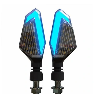 12V Motorcykel LED Blinklygter Kørende dagslysets lysstyrke DRL