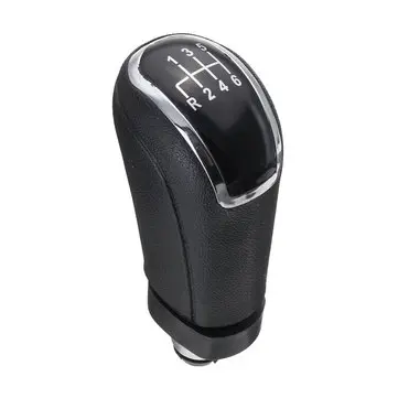 6-trins manuel gearskiftknob sort til Mercedes-Benz C-Klasse W203 S203 01-07
