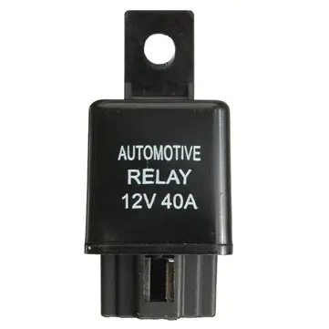 Bil Auto Relay 4 Pin SPST Alarm Relay Bil Varevogn Båd Cykel 12V DC 40A 40 AMP