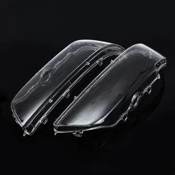 Bil Klaere Forlygte Linse Daeksel ABS Par til BMW E39 Facelift 1996-2003 63128375302