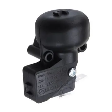 Universal AC 250V 50HZ Anti-dump Switch til udendørs have terrassevarmer Sort