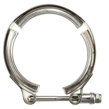 3 tommer V-Band klemme Rustfrit udstødningsmontering Universal 77-87mm