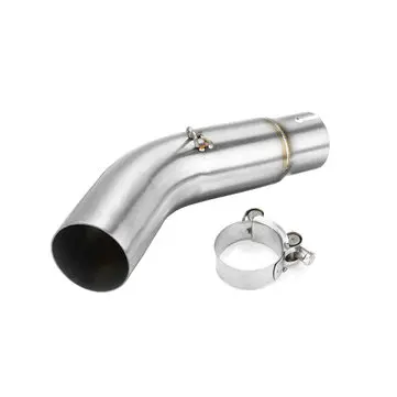 Udstødningsrør Midt Mid Link Rør Motorcykel Slip on Til Suzuki GSR750 2011-2015