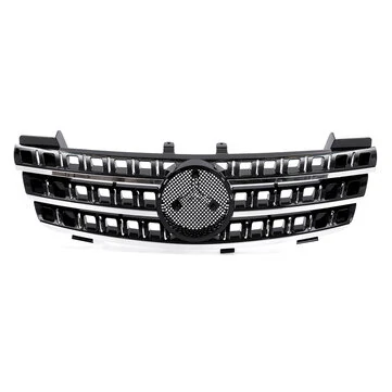 Blank front hættegrill til Mercedes Benz ML Class W164 ML320 ML350 ML550 2005-2008