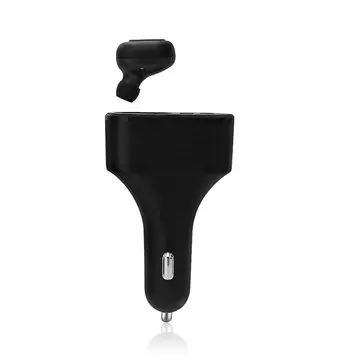 Bil Bluetooth Headset 12V 3A Biloplader