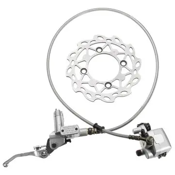 Universal Fordre Hydraulisk Bremsekaliber Skive 125cc 150cc Pit Dirt Bike Sæt