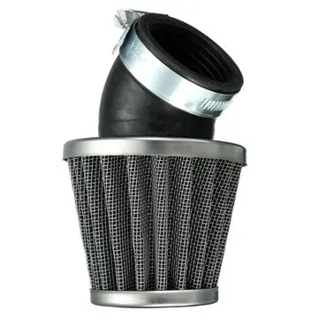 40 mm 45 graders luftfilter sort til 50cc, 110cc, 125cc, 140cc Pit Dirt Bike Motor Bike