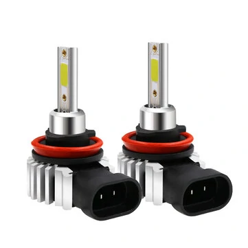 D9 60W 8000LM COB LED Bil Forlygter Pærer Tågelygte H1 H3 H4 H7 H11 9005 9006 6000K Erstat Xenon HID Halogen