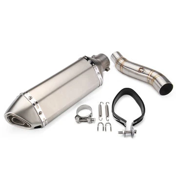 51mm Udstødningslyddæmper Rør Slip On Link Midterrør Til Honda CBR300R CB300F