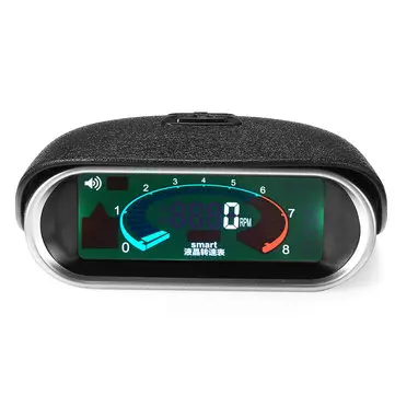 12V 24V 9V-36V Digital LCD 50-9999RPM Turtæller Motorbil Turtæller Båd Lastbil Universal