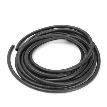 1M/5M/10M 8mm Gummi Armeret Brændstofslange Benzin Olieslange For Dieselrør Sort
