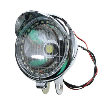 5W Motorcykel Engeløje Tåge Forlygte Lampe til Harley