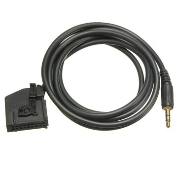 3,5 mm AUX Line In Adapterkabel til VW til Audi til Skoda