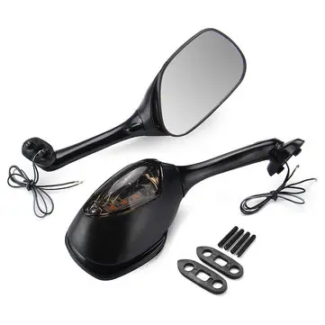 Motorcykel Bagspejle Med Signal LED Til Suzuki GSXR600 GSXR750 GSXR1000 2005-2015