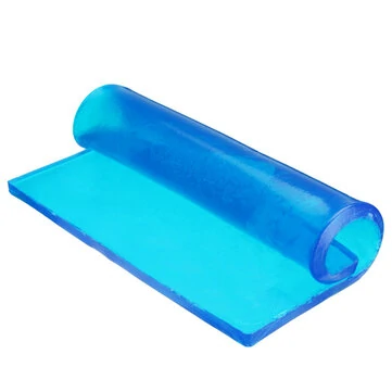 25x22cm Motorcykelkølekølesæde Gel Pad Polyurethan Elastisk Fiber Kontorstolspude
