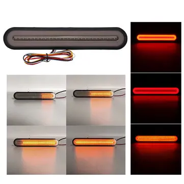 3 i 1 28 LED Flydende Bagudvendt Stop Bremse Blinklys Baglygter Lastbil Trailer RV