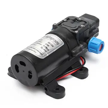 DC 12V 60W Højtryksvandpumpe Automatisk Skift 5L/min Pumpe