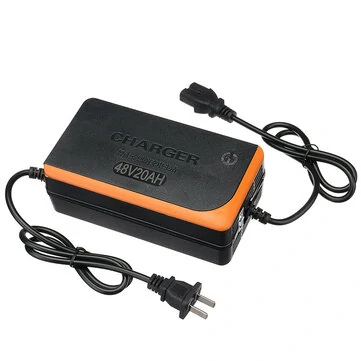 48V 20AH Motorcykel Elektrisk Cykel Scooter Blybatteri Smart Batterioplader Strøm