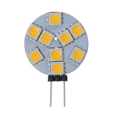 80Lm G4 9SMD 5050 1.2W Ren hvid Decoration Atmosphere Lamp LED