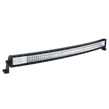 42 tommer 7D LED-arbejdslamper TRI-ROW buet kombinationslysstråle 594W 59400LM til terrængående køretøjer, båd, lastbil og SUV