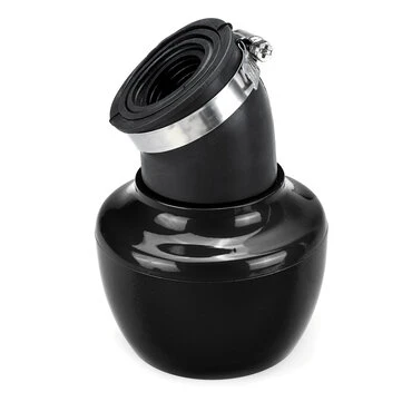 28-48mm 45° Vinklet Hals Motorcykel Luftindtag Filter Universal
