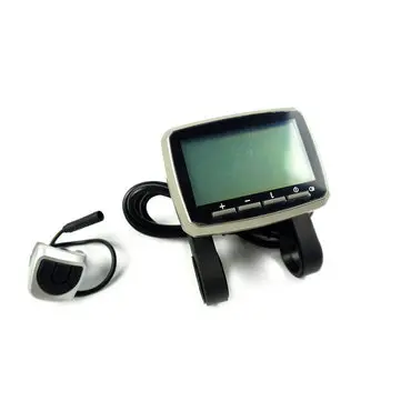 Intelligent 6 Pin LCD-skærm VLCD5 Til 250W 350W 500W TONGSHENG TSDZ2 Børsteløs Midtermonteret Motor Elcykel Elektrisk Cykel