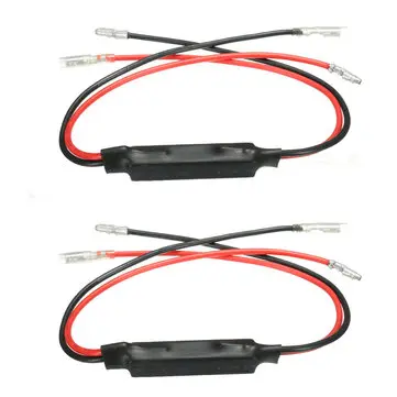 2 stk 12V 10W Blinklys Indikator Belastningsmodstand Motorcykel LED-lys blinklys