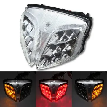 Motorcykel Baglys Bremse Blinklys Integreret LED-lys til SUZUKI GSXR 600 750 1000