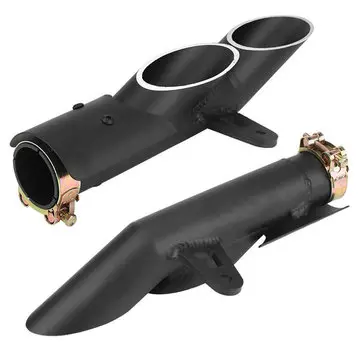 Ny dobbeltudløb udstødningsrør udstødningsrør for Yamaha YZF-R6/Suzuki GSX-R